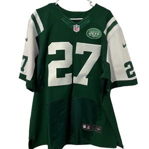 NFL On Field Green Dee Milliner New York Jets Football Jersey Mens Size 48 XL